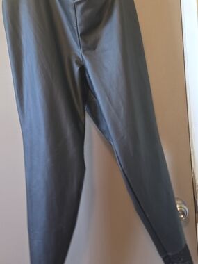 torrid Black Faux Leather Leggings